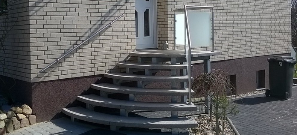 Led beleuchtung aussentreppe: edelstahl gel?nder f?r aussentreppe ...